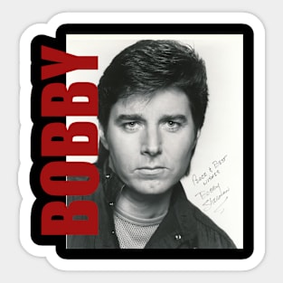 Bobby Sherman - Retro Aesthetic Fan Art Sticker